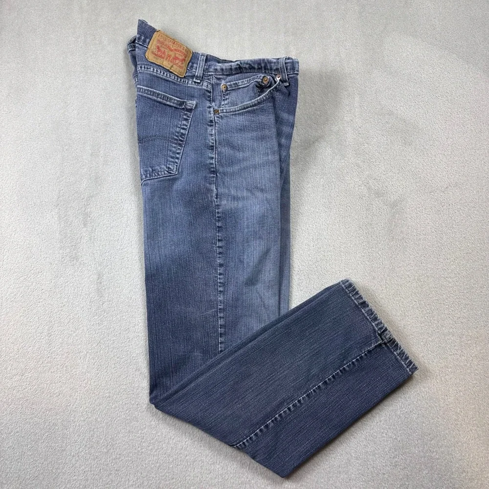 Levi's‎ 559 Relaxed Straight Jeans Tag W36 L32 Distressed Denim (fit 34W x 30L)